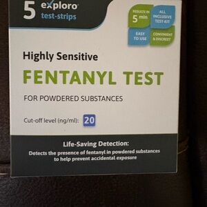Exploro Highly Sensitive Fentanyl Test Strips - White & Green